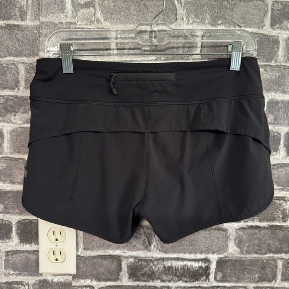 Lululemon Speed Short 4-way Stretch 2.5" Black shorts - Picture 6 of 9